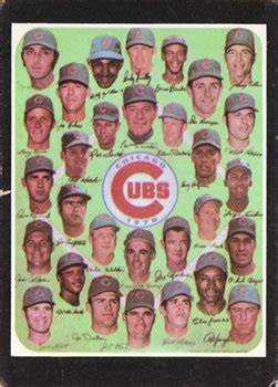 cubs roster 1971